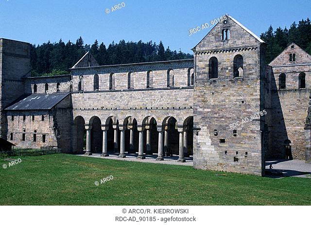 Monastery Paulinzella Thuringia Germany