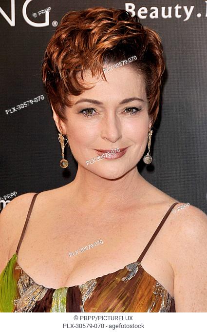 Carolyn Hennesy at the Designer Sue Wong Presents Glamour Goddesses - Spring 2011 Collection held at the Atelier Sue Wong in Los Angeles, CA