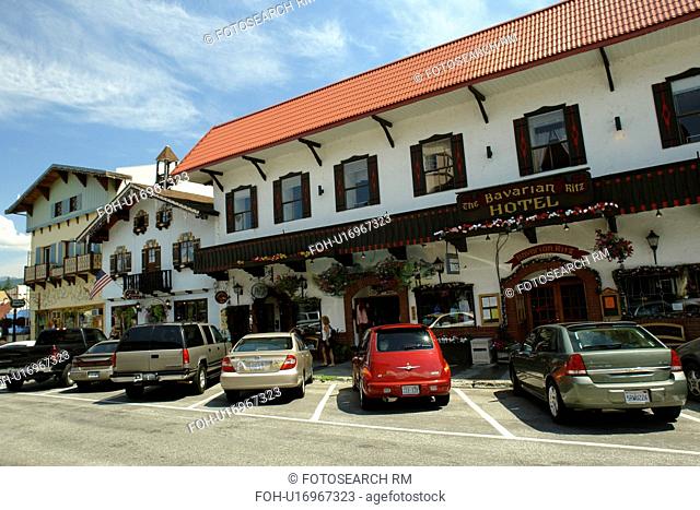 Leavenworth, WA, Washington, Bavarian Alpine Village, The Bavarian Ritz Hotel