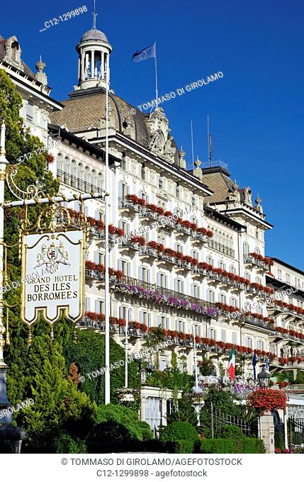 Grand Hotel des Iles Borromees, Stresa, Lago Maggiore, Italy