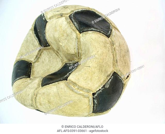 Beaten-Up Soccer Ball