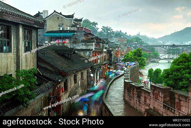 The ancient city of phoenix in hunan province