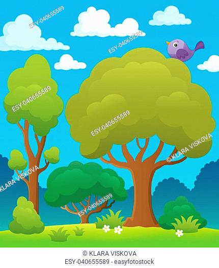 Tree topic image 7 - picture illustration