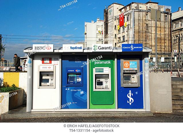 ATM Cashmashines in Istanbul