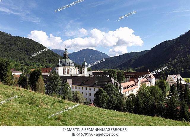 Ettal Abbey, Upper Bavaria, Bavaria, Germany, Europe
