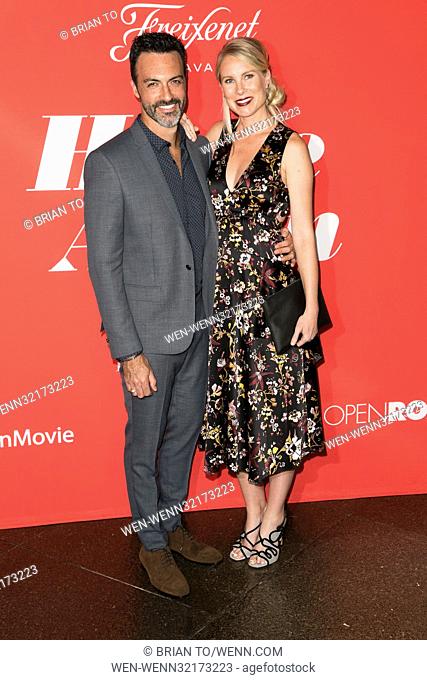 Celebrities attend the Los Angeles Premiere of 'Home Again' at Directors Guild of America Featuring: Reid Scott, Elspeth Keller Where: Los Angeles, California