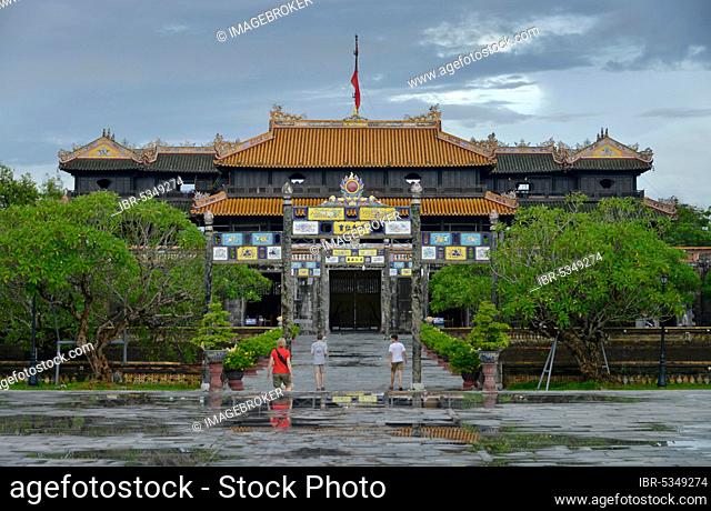 Noon Gate, Imperial City, Hue, Vietnam, Asia