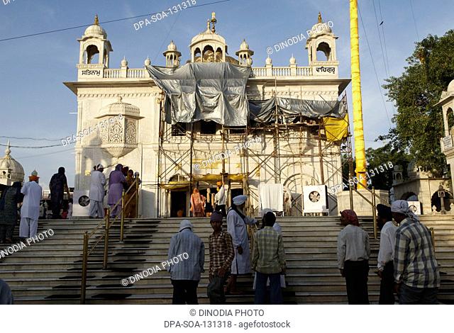 Sachkhand Gurudwarasaheb Gurudwara sahib at Nanded ; Maharashtra ; India
