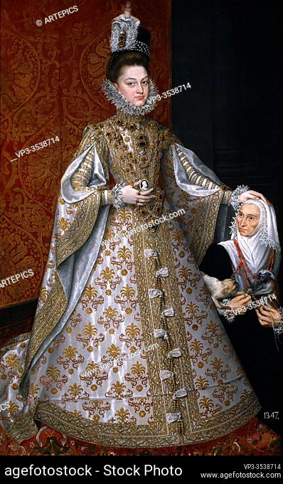 Alonso Sánchez Coello - the Infanta Isabel Clara Eugenia and Magdalena Ruiz