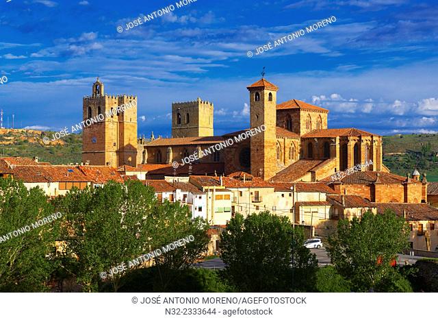 Cathedral, Sigüenza, Guadalajara province, Castilla-La Mancha, Spain