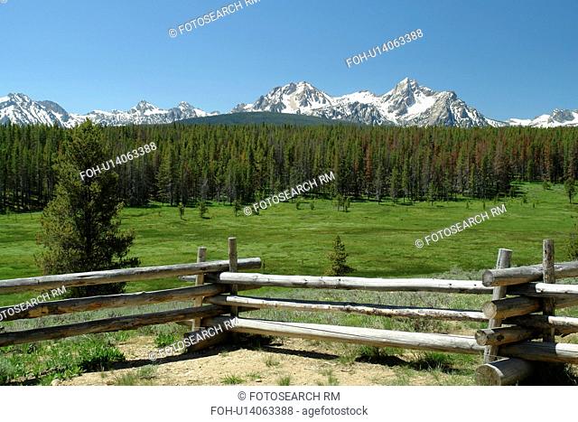Stanley, ID, Idaho, Sawtooth Valley, Sawtooth Mountain Range