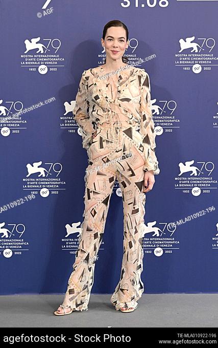 Ximena Lamadrid attends the photocall for ""Bardo"" at the 79th Venice International Film Festival on September 01, 2022 in Venice, Italy
