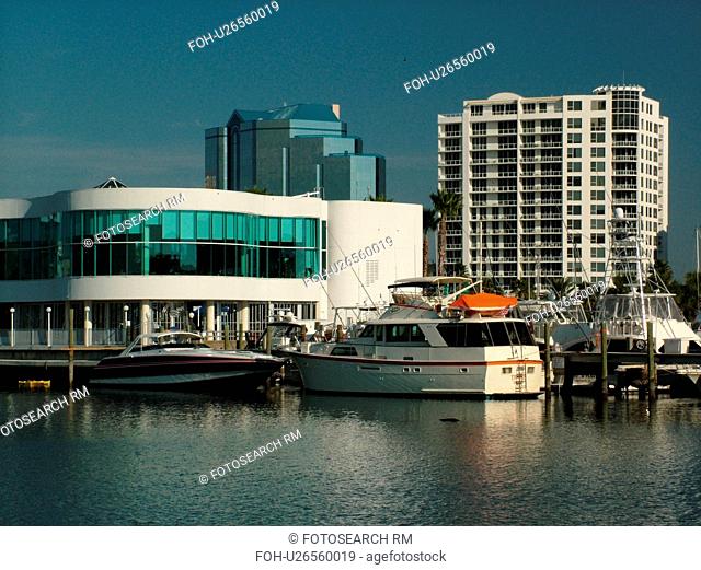 Sarasota, FL, Florida, Sarasota Bay, Island Park, marina