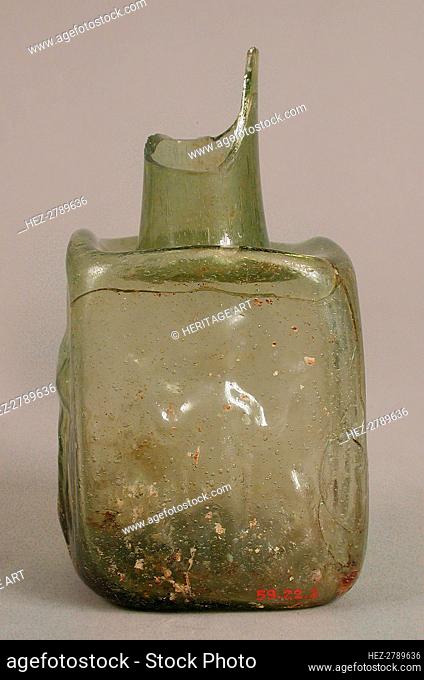 Bottle, Byzantine, 5th century. Creator: Unknown