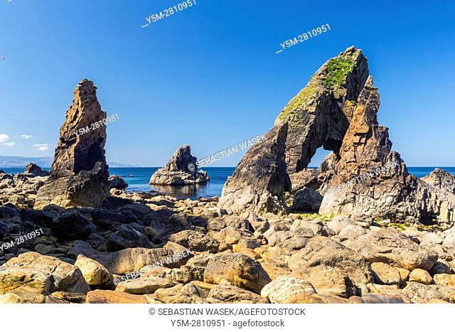 Sea Arch, Crohy Head, County Donegal, Ireland, Europe