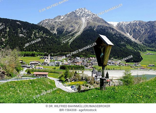 Froj, Klopairer Spitz, 2919 m, above Reschen, Vinschgau, Val Venosta, South Tyrol, Italy, Europe