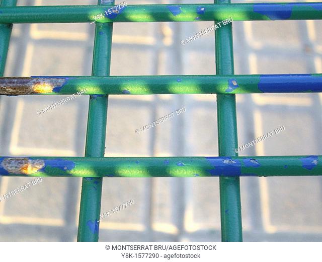 Green grille