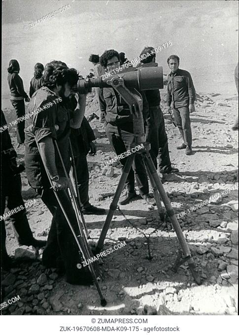 Jun 08, 1967 - Six-Day War, armed conflict in June 1967 between Israel and the Arab states of Egypt, Jordan, and Syria. In six days