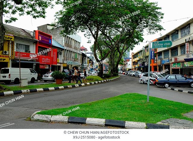 Padungan area of Kuching, Kuching, Sarawak, Malaysia, Borneo