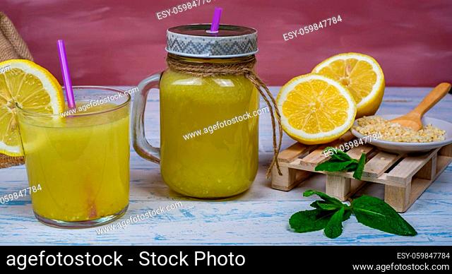 healthy detox juices with natural ingredients fruits