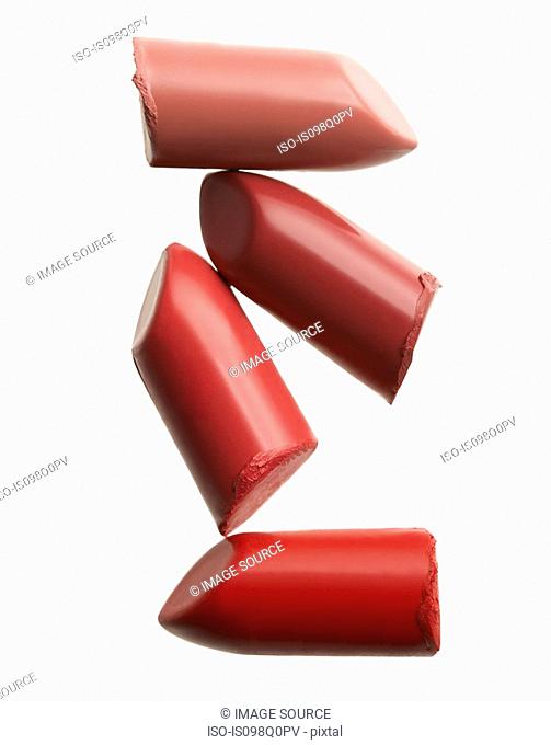 Four lipsticks