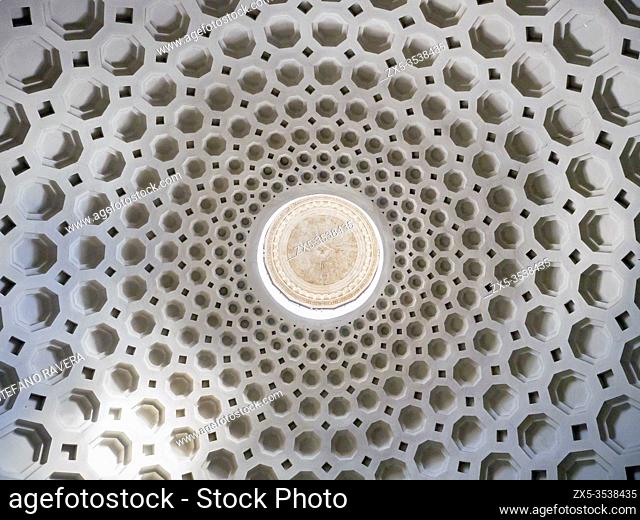 Ceiling in the church of San Bernardo alle Terme - Rome, Italy