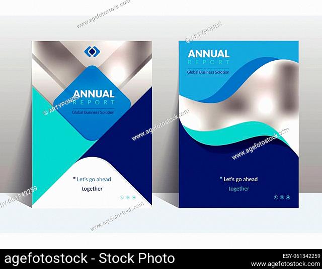 Annual Report Catalog Cover Design Template is adept at the Multipurpose Project such as a brochure, proposals, flyers, posters, presentations, catalogs, covers