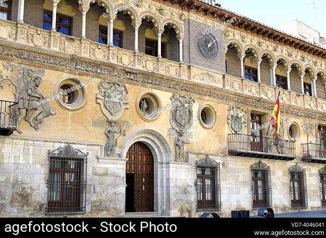 Tarazona city, City Hall (renaissance 16th century). Zaragoza, Aragón, Spain