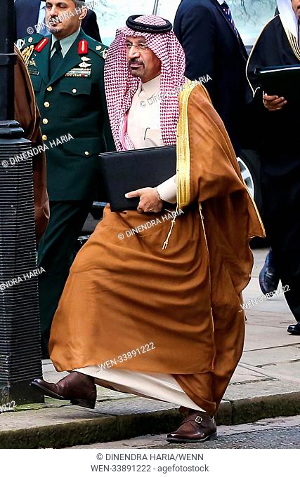 Britain's Prime Minister Theresa May welcomes His Royal Highness Mohammed bin Salman, the Crown Prince of Saudi Arabia to No 10 Downing Street