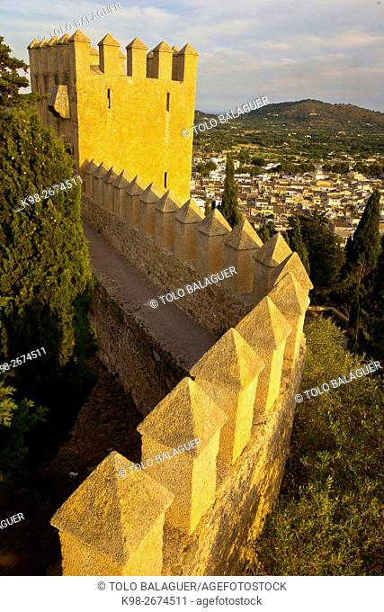 Torre de Sant Miquel. Sant salvador de S'almudaina, siglo XIV. Artà . Majorca, Balearic Islands, Spain