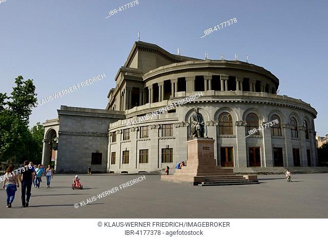 Opera and ballet theater, Yerevan, Armenia