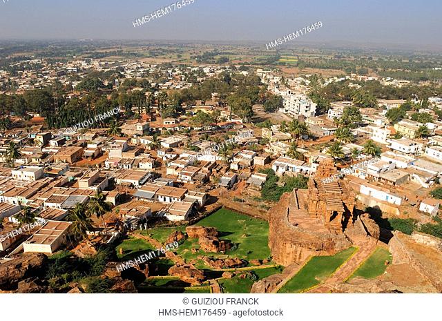 India, Karnataka, Badami and the Malagatti Shivalaya temple