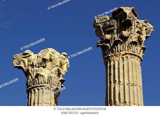 Temple of Zeus Olbius (300 a.C.). Uzuncaburç (Diocesarea). Silifke. Eastern mediterranean sea. Turkey