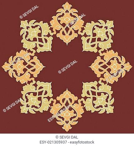 artistic ottoman pattern series eighteen
