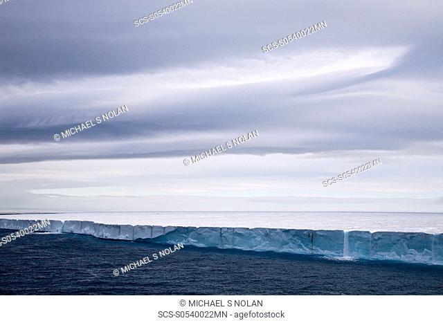 Views of Austfonna, an ice cap located on Nordaustlandet in the Svalbard archipelago in Norway It is the largest ice cap by area and with 1