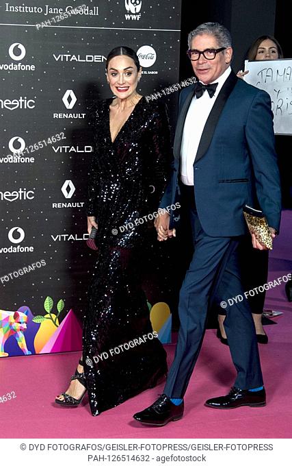 Tamara Falco and Boris Izaguirre attending the LOS40 Music Awards 2019 at the WiZink Center. Madrid, 08.11.2019 | usage worldwide