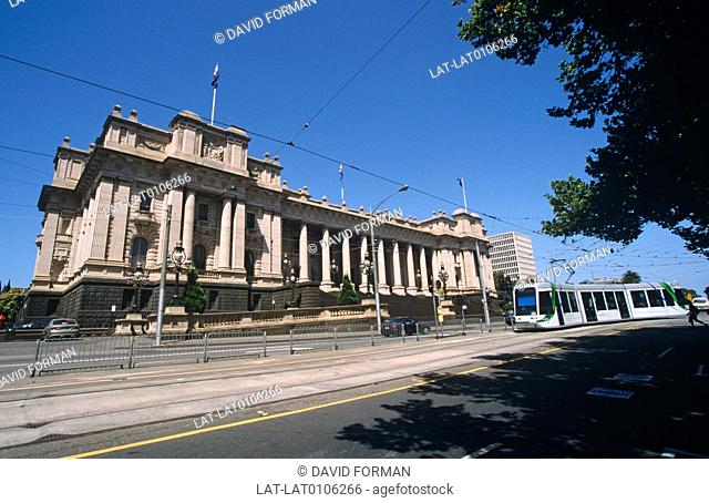 Parliament House in Melbourne has been the seat of the Parliament of Victoria, Australia, since 1855, and is one of the finest examples of the civic...