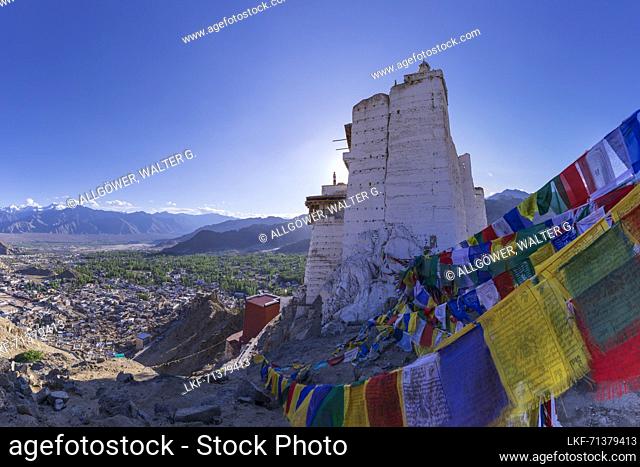 The Namgyal Tsemo Gompa Monastery, Tsenmo Hill, Leh, Ladakh, Jammu and Kashmir, India, Asia