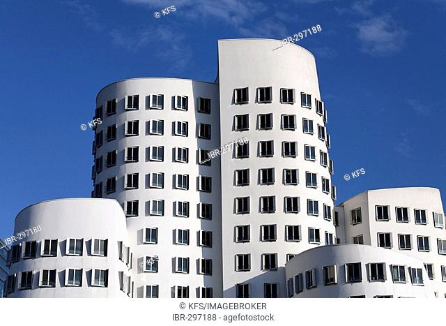 Gehry buildings, Duesseldorf, NRW, Germany