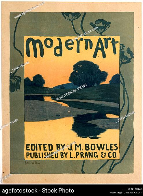 Modern Art. Artist: Arthur Wesley Dow (American, Ipswich, Massachusetts 1857-1922 New York State); Publisher: and printer: Louis Prang & Co