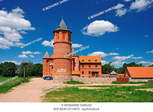 Tykocin - small town in Podlaskie Voivodeship, Poland. Royal castle