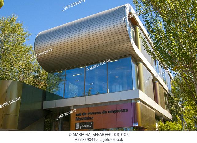 Design center. Vivero de Empresas, Camino de los Vinateros street, Madrid, Spain