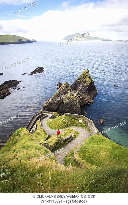 Dunquin pier, Dingle peninsula, County Kerry, Munster province, Ireland, Europe