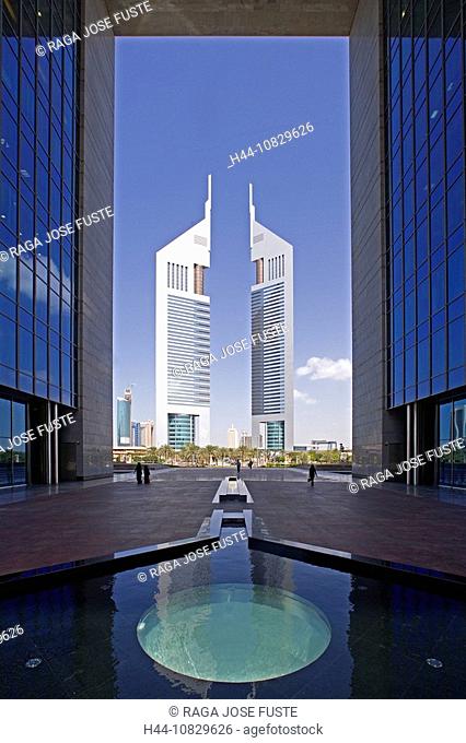 United Arab Emirates, Asia, Middle East, Arabia, East, UAE, Dubai town, city, Dubai International Finance centre, emir