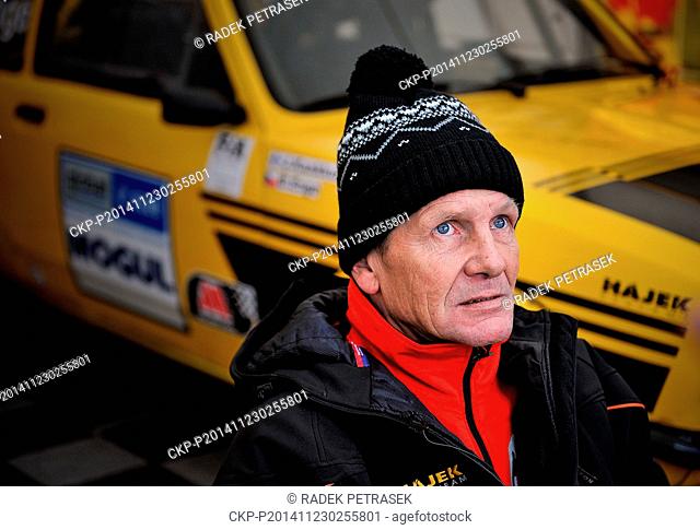 Racing driver Juha Kankkunen of Finland pictured during the exhibition car Race of champions in autodrom Sosnova, Ceska Lipa, Czech Republic, November 23, 2014