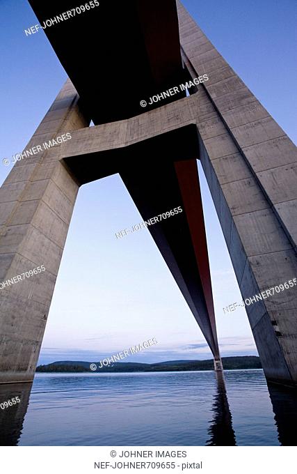 The High Coast Bridge, Angermanland, Sweden