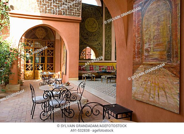 Al Moudira Luxury Hotel built in a remote place near the desert on Nile west bank. Means 'the lady boss' in arabic, was founded by Mrs Zeina Aboukheir from...