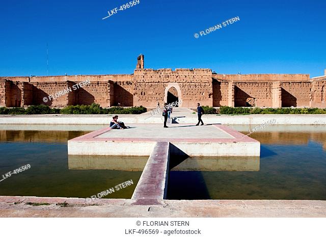 Badi Palace with the Saadit graves, Marrakech, Morocco