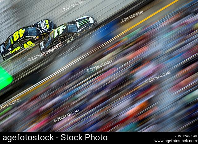 August 18, 2018 - Bristol, Tennessee, USA: Kurt Busch (41) races off the turn during the Bass Pro Shops NRA Night Race at Bristol Motor Speedway in Bristol