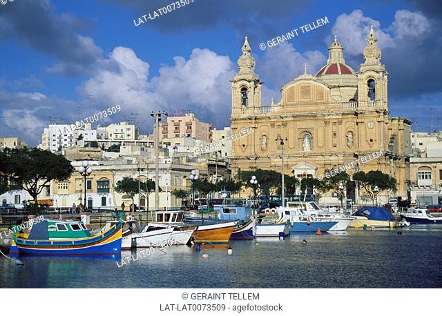 Valletta is the capital city of Malta. The whole city was inscribed as a UNESCO World Heritage Site in 1980. The port and city stretch along the coast